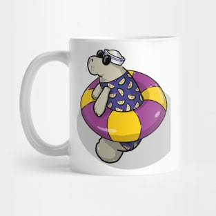 Summer manatee Mug